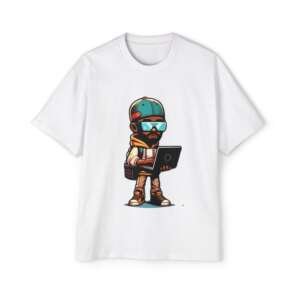 Thug Geek Men's Heavy Oversized Tee